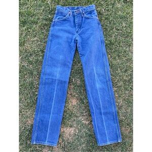 Wrangler Blue Straight Leg Jeans